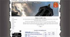 Desktop Screenshot of farnost-holice.cz